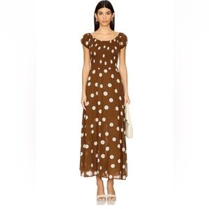 Free People Ultraviolet Dress in Oak Combo Sz M